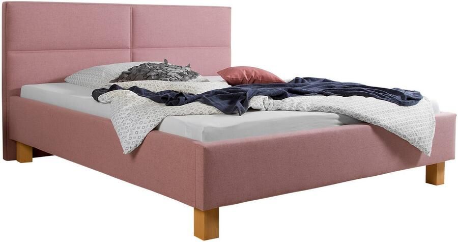 Maintal Gestoffeerd bed Derryville Zijkanten van het bed zelf te monteren zonder bedkist - Foto 6