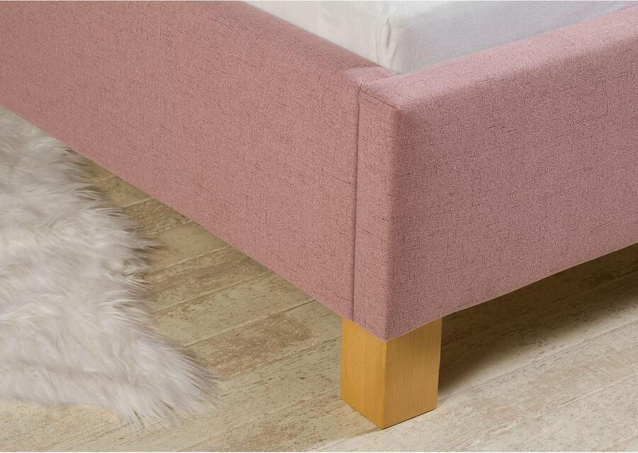 Maintal Gestoffeerd bed Derryville Zijkanten van het bed zelf te monteren zonder bedkist - Foto 3