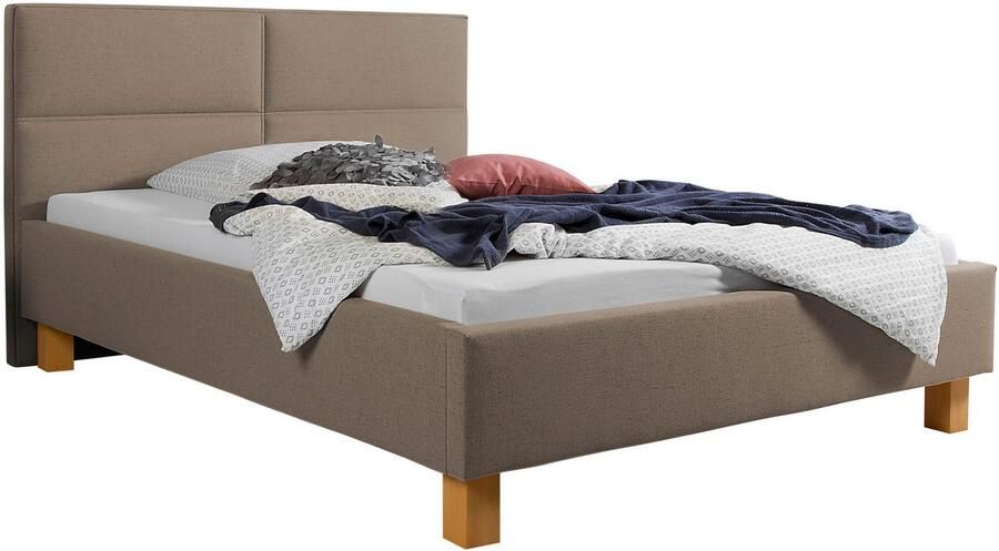 Maintal Gestoffeerd bed Derryville Zijkanten van het bed zelf te monteren zonder bedkist - Foto 6