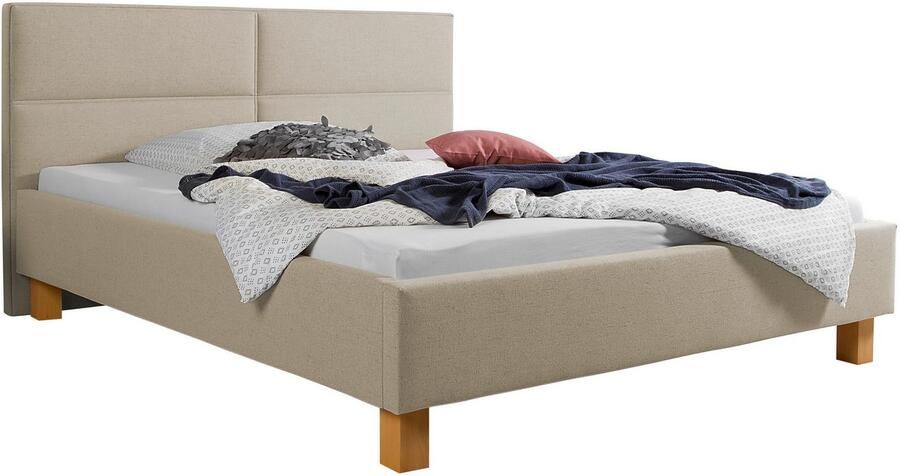 Maintal Gestoffeerd bed Derryville Zijkanten van het bed zelf te monteren zonder bedkist - Foto 7