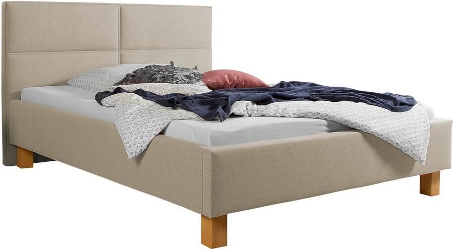 Maintal Gestoffeerd bed Derryville Zijkanten van het bed zelf te monteren zonder bedkist - Foto 5