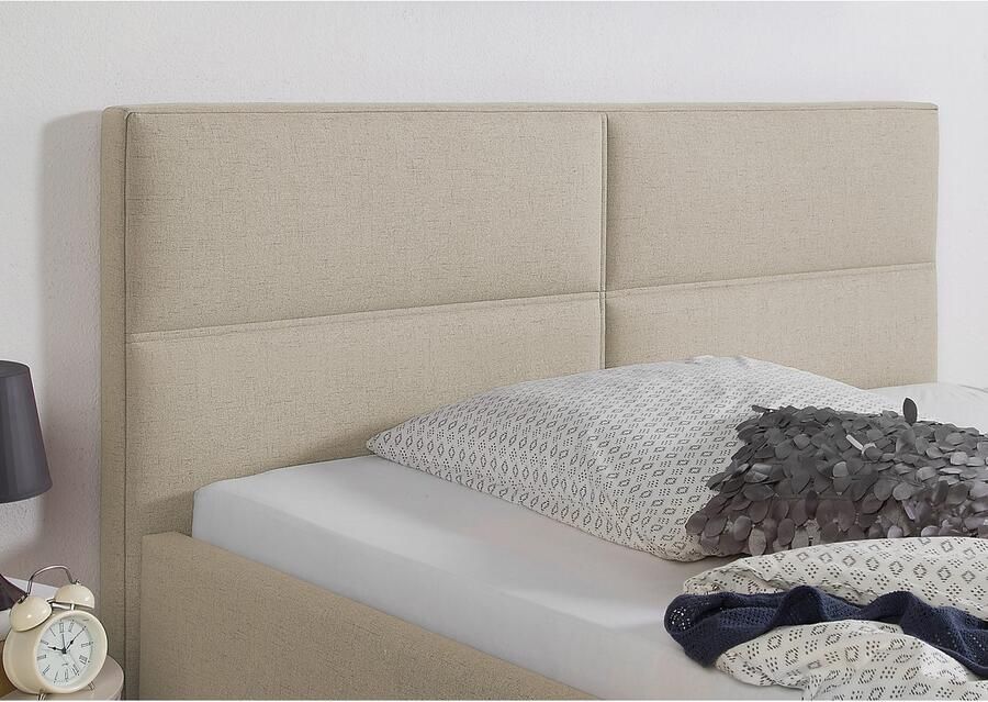 Maintal Gestoffeerd bed Derryville Zijkanten van het bed zelf te monteren zonder bedkist - Foto 2