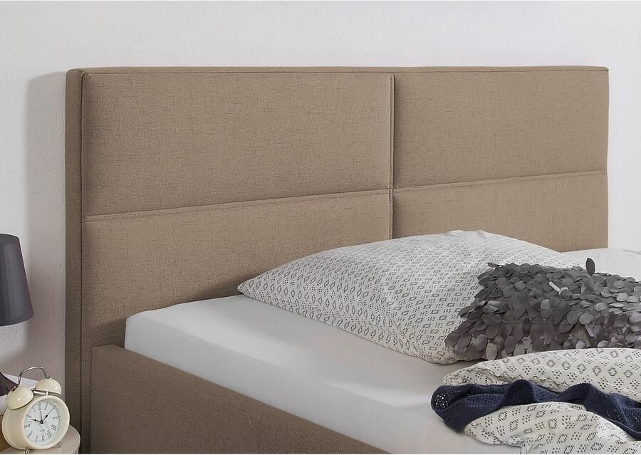 Maintal Gestoffeerd bed Derryville Zijkanten van het bed zelf te monteren zonder bedkist - Foto 2