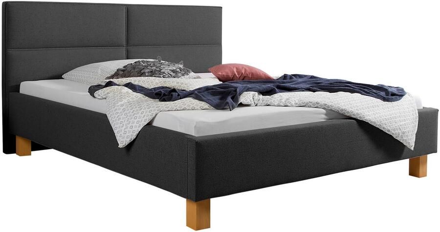 Maintal Gestoffeerd bed Derryville Zijkanten van het bed zelf te monteren zonder bedkist - Foto 7