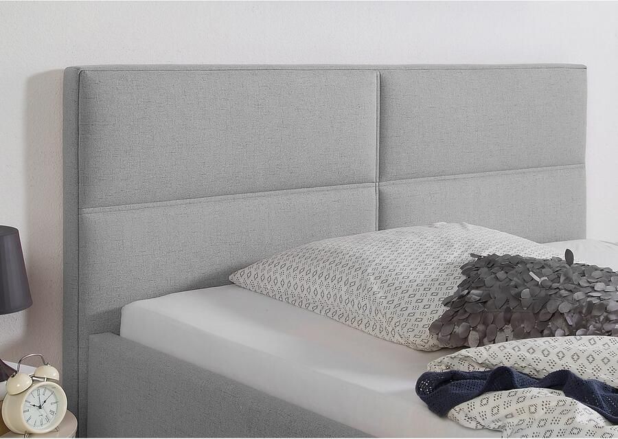 Maintal Gestoffeerd bed Derryville Zijkanten van het bed zelf te monteren zonder bedkist - Foto 2