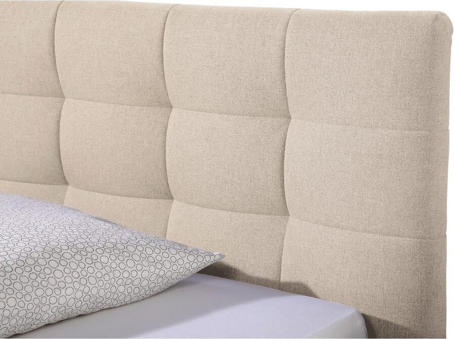 Maintal Gestoffeerd bed Felsental inclusief bedlade verkrijgbaar in h2 h3 & h4