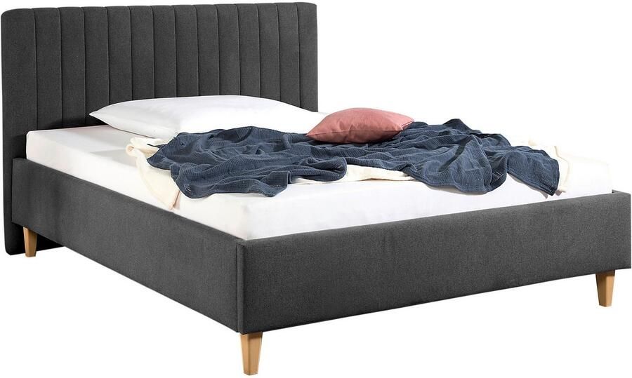 Maintal Gestoffeerd bed Friant Zijkanten van het bed zelf te monteren zonder bedkist - Foto 7