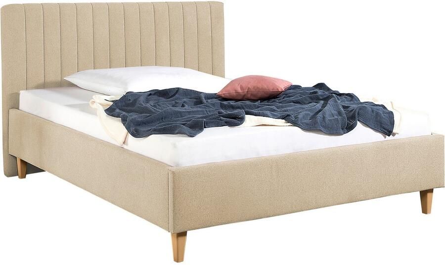 Maintal Gestoffeerd bed Friant Zijkanten van het bed zelf te monteren zonder bedkist - Foto 7