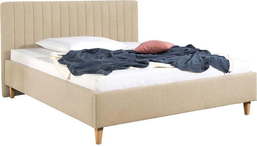 Maintal Gestoffeerd bed Friant Zijkanten van het bed zelf te monteren zonder bedkist - Foto 6