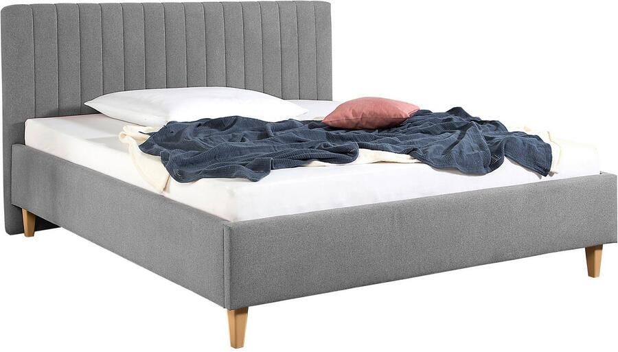 Maintal Gestoffeerd bed Friant Zijkanten van het bed zelf te monteren zonder bedkist - Foto 4