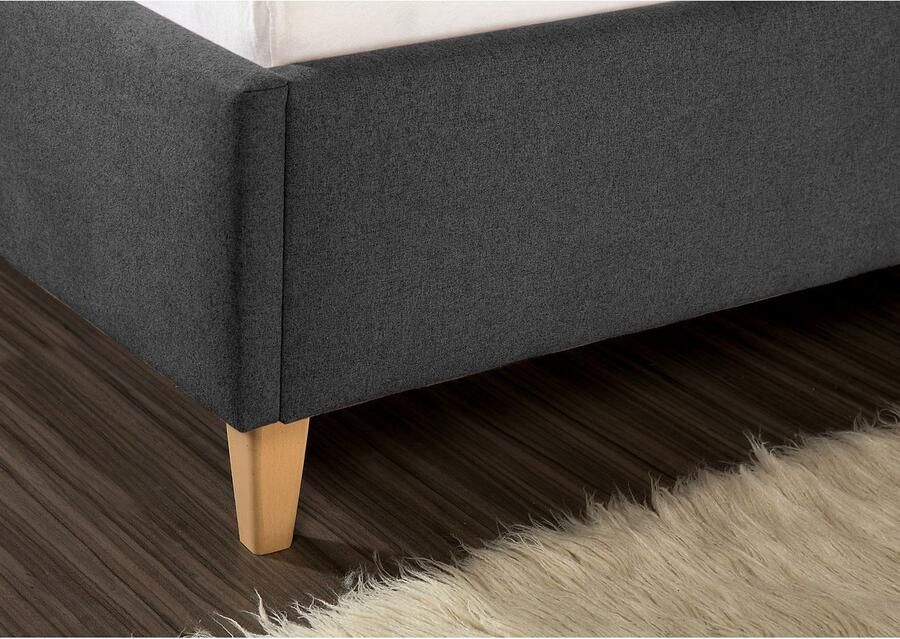 Maintal Gestoffeerd bed Friant Zijkanten van het bed zelf te monteren zonder bedkist - Foto 2