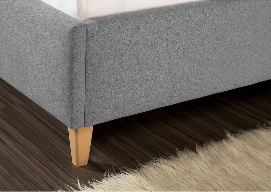 Maintal Gestoffeerd bed Friant Zijkanten van het bed zelf te monteren zonder bedkist - Foto 2