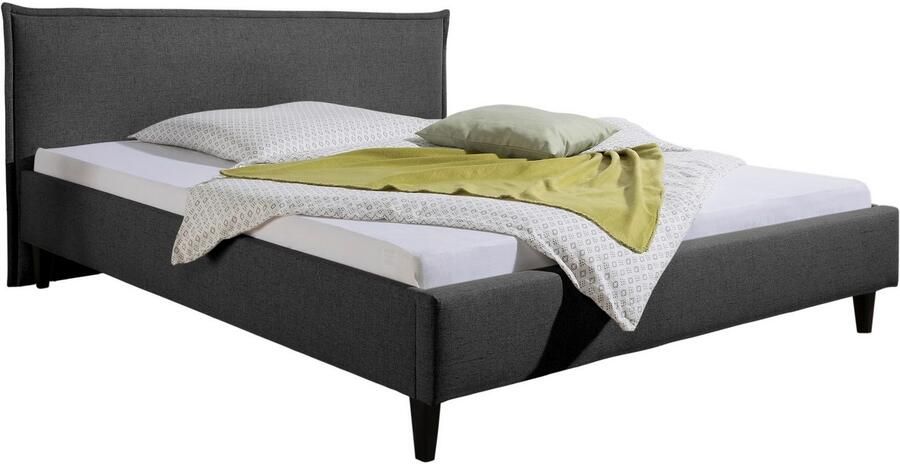 Maintal Gestoffeerd bed Gustine Zijkanten van het bed zelf te monteren zonder bedkist - Foto 6