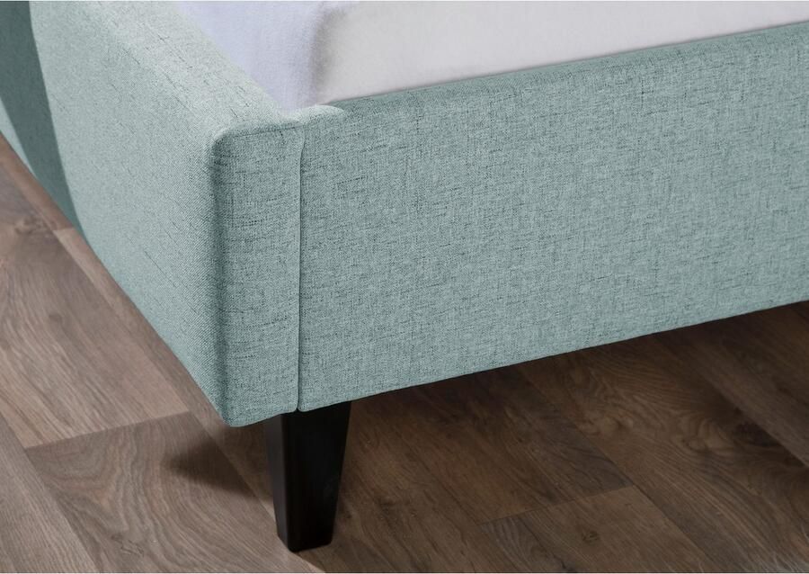 Maintal Gestoffeerd bed Gustine Zijkanten van het bed zelf te monteren zonder bedkist - Foto 3