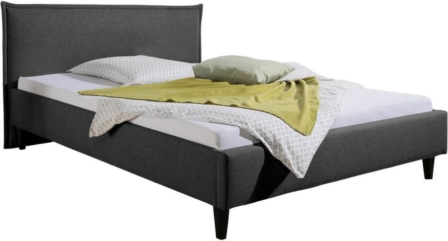 Maintal Gestoffeerd bed Gustine Zijkanten van het bed zelf te monteren zonder bedkist - Foto 4