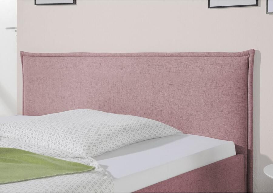 Maintal Gestoffeerd bed Gustine Zijkanten van het bed zelf te monteren zonder bedkist - Foto 3