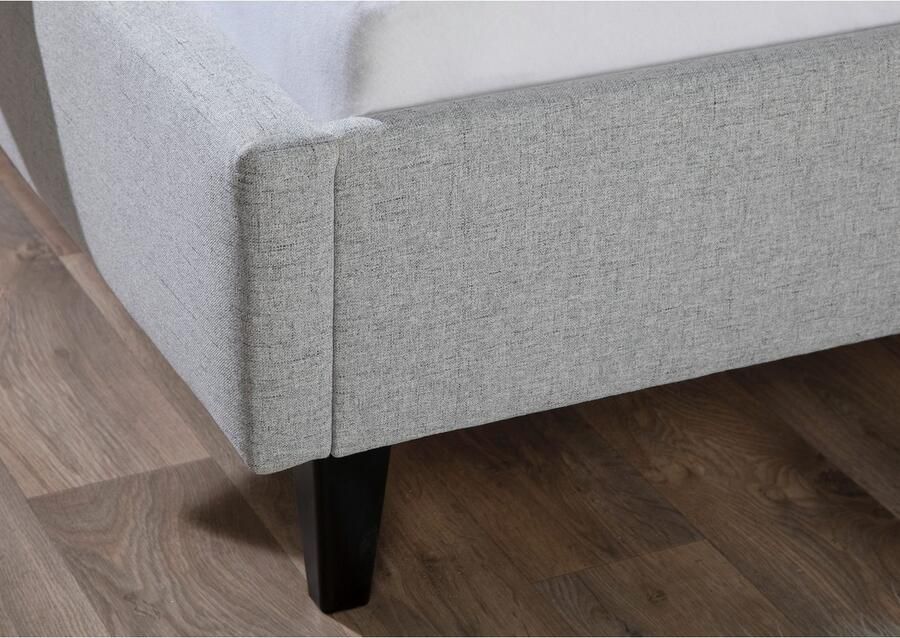 Maintal Gestoffeerd bed Gustine Zijkanten van het bed zelf te monteren zonder bedkist - Foto 3