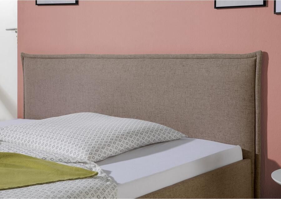 Maintal Gestoffeerd bed Gustine Zijkanten van het bed zelf te monteren zonder bedkist - Foto 3