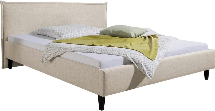 Maintal Gestoffeerd bed Gustine Zijkanten van het bed zelf te monteren zonder bedkist - Foto 5