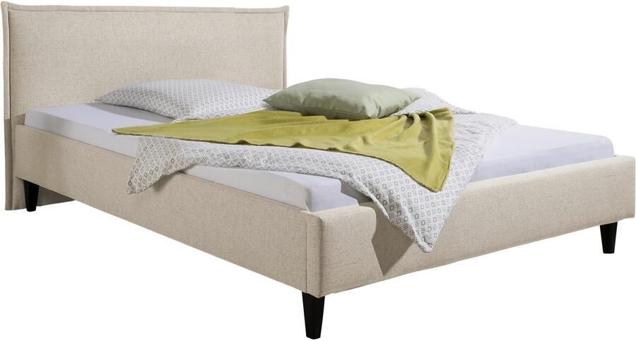 Maintal Gestoffeerd bed Gustine Zijkanten van het bed zelf te monteren zonder bedkist - Foto 4