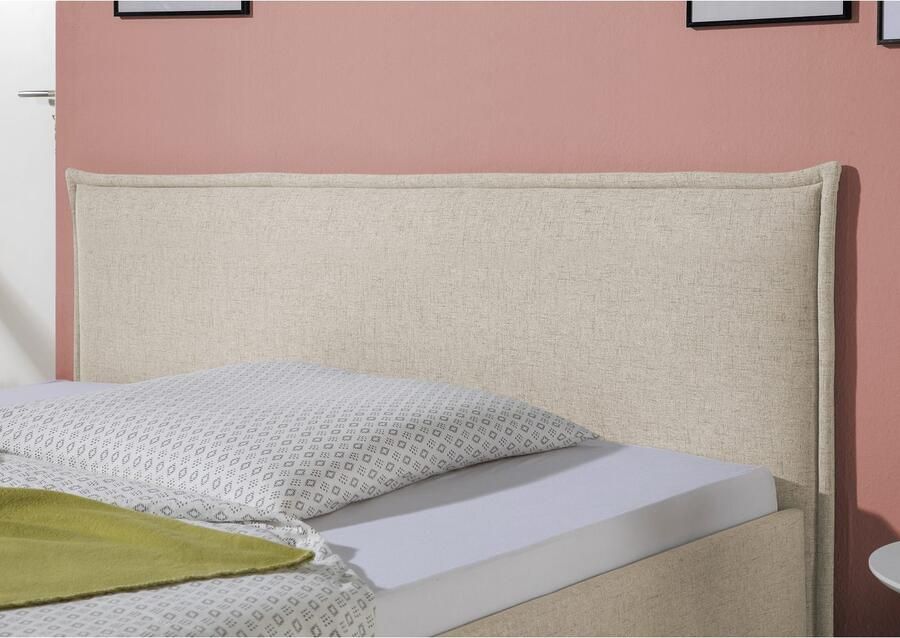 Maintal Gestoffeerd bed Gustine Zijkanten van het bed zelf te monteren zonder bedkist - Foto 7