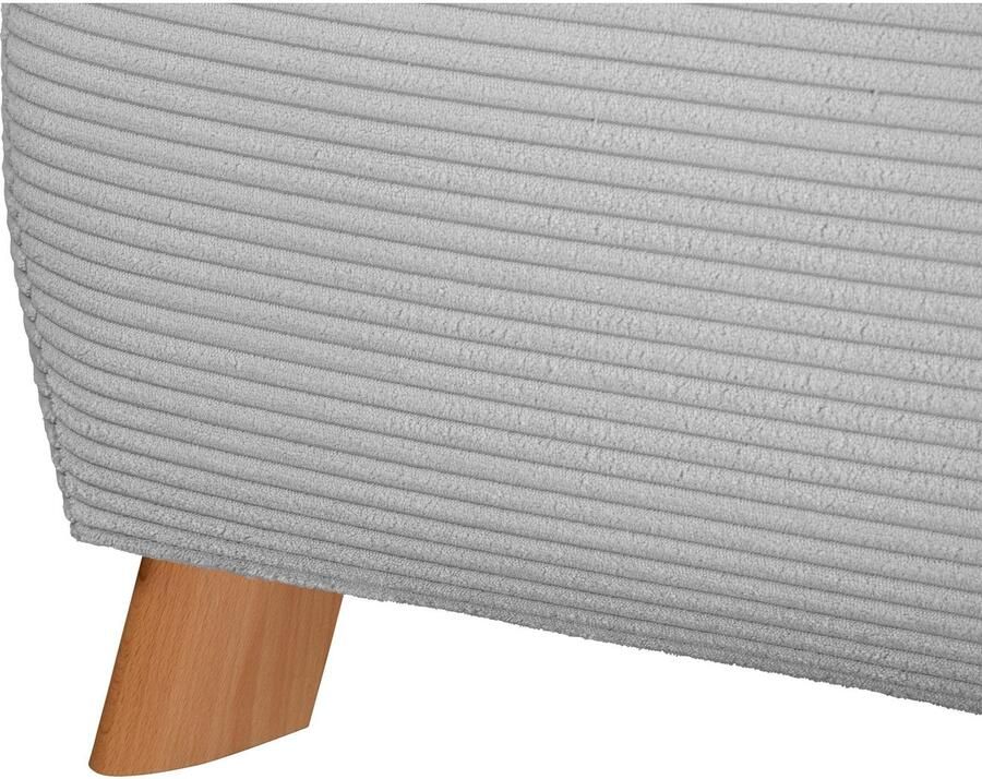 Maintal Gestoffeerd bed Hügeldorf inclusief bedlade verkrijgbaar in h2 h3 & h4 van cord bekleding