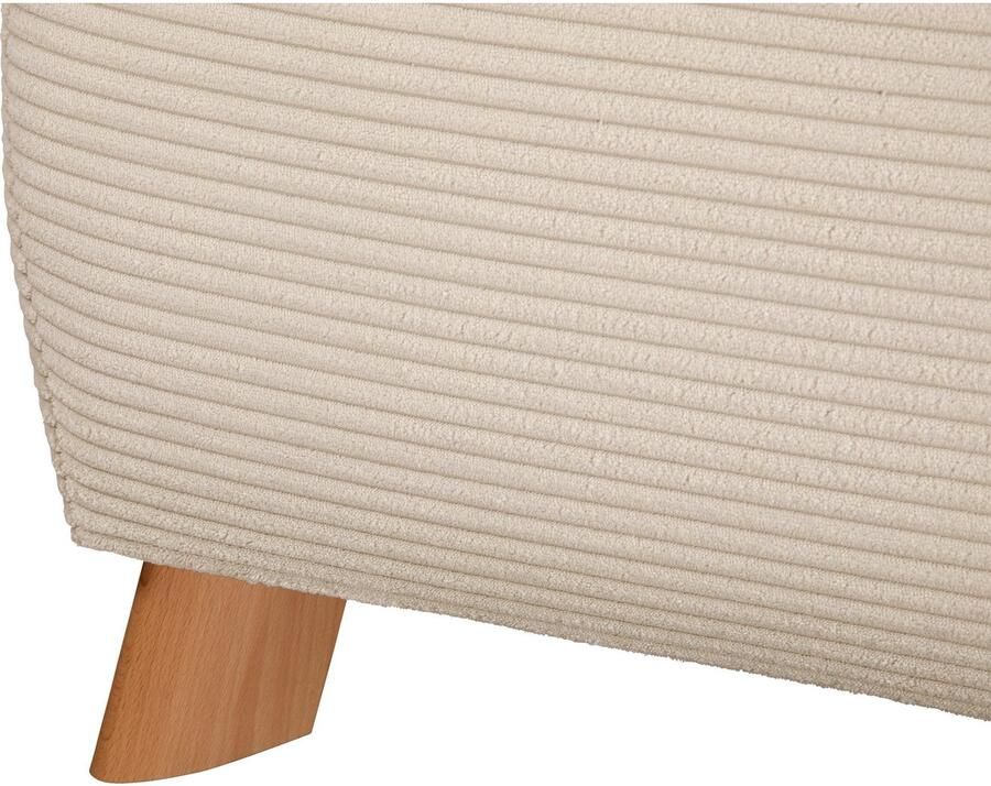 Maintal Gestoffeerd bed Hügeldorf inclusief bedlade verkrijgbaar in h2 h3 & h4 van cord bekleding