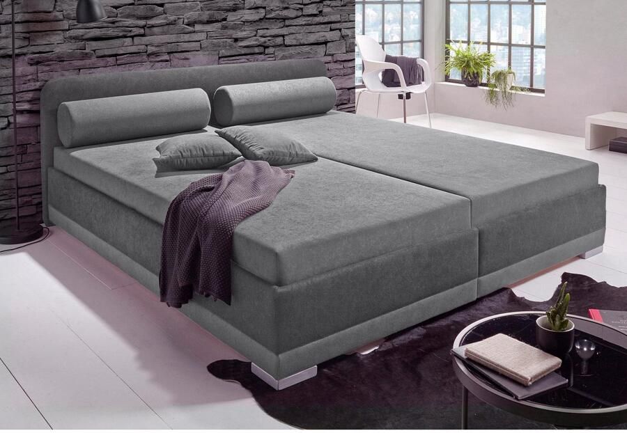 Maintal Gestoffeerd bed Imitatieleer in 6 verschillende uitvoeringen made in Germany - Foto 5