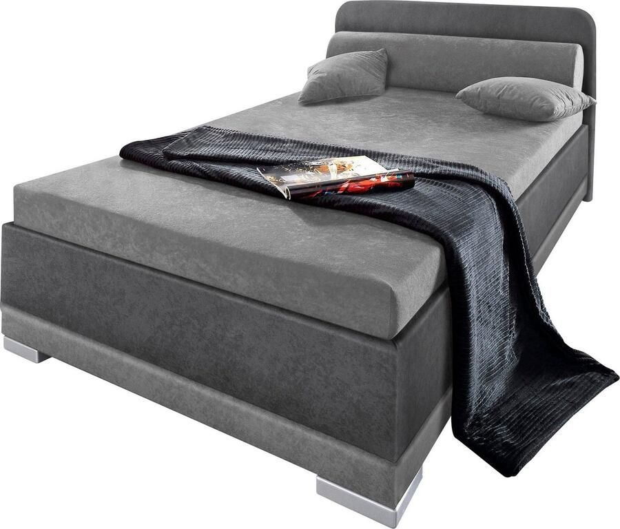 Maintal Gestoffeerd bed Imitatieleer in 6 verschillende uitvoeringen made in Germany