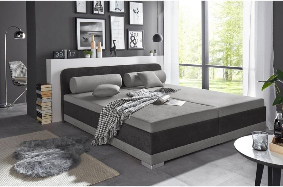 Maintal Gestoffeerd bed Imitatieleer in 6 verschillende uitvoeringen made in Germany - Foto 13