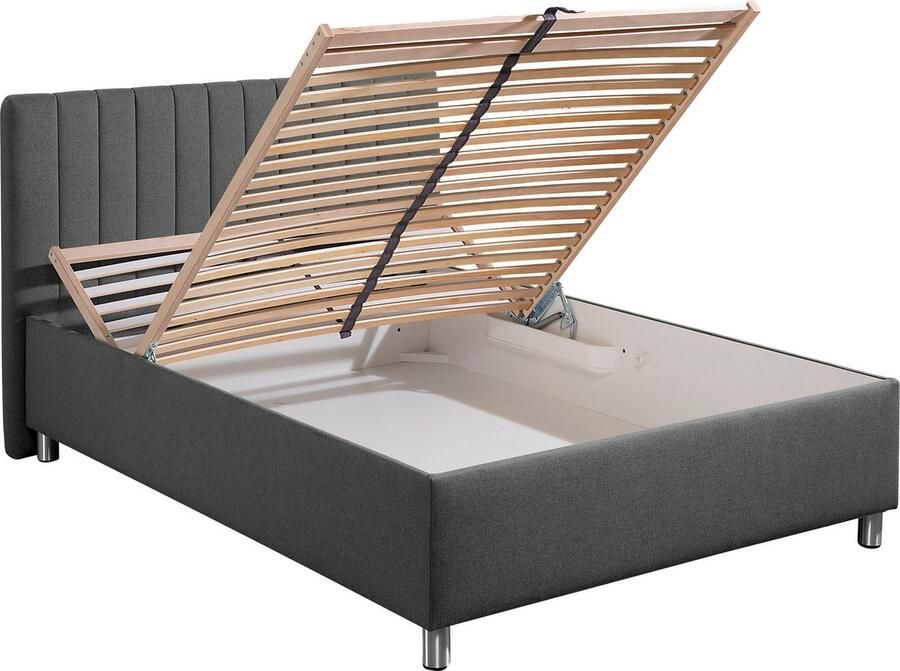 Maintal Gestoffeerd bed Kieferwald met bedlade optioneel met bonnell- of pocketveringmatras - Foto 2