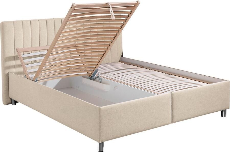 Maintal Gestoffeerd bed Kieferwald met bedlade optioneel met bonnell- of pocketveringmatras - Foto 4