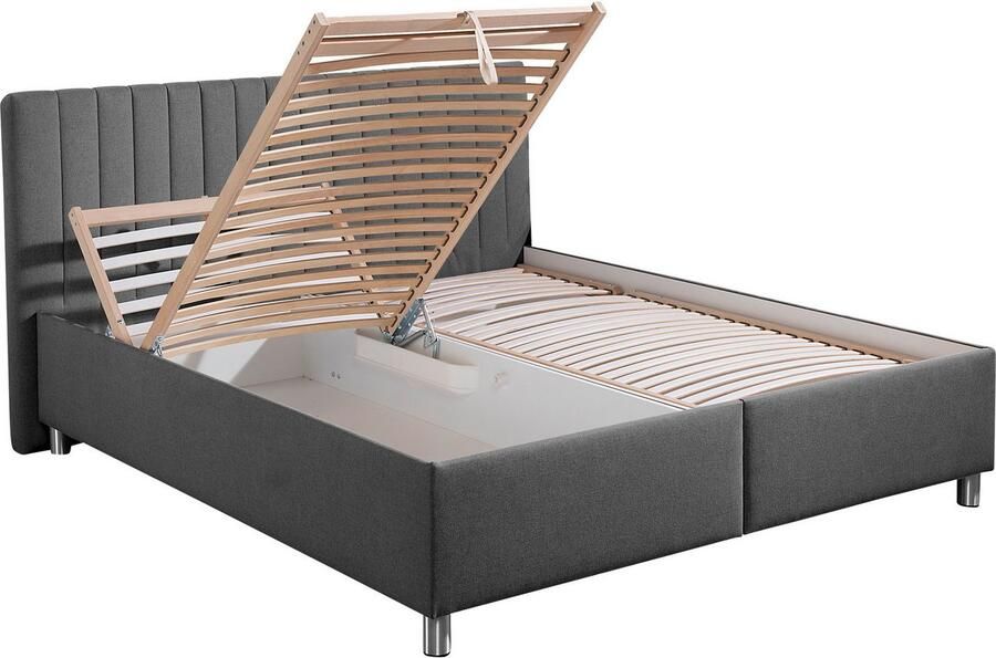 Maintal Gestoffeerd bed Kieferwald met bedlade optioneel met bonnell- of pocketveringmatras - Foto 4