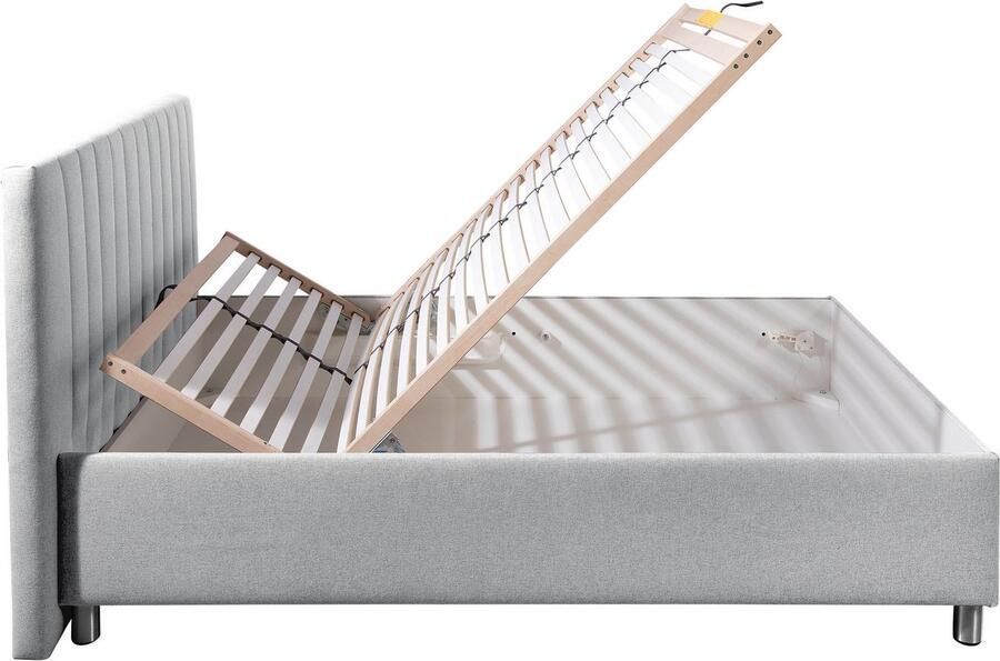 Maintal Gestoffeerd bed Kieferwald met bedlade optioneel met bonnell- of pocketveringmatras - Foto 5