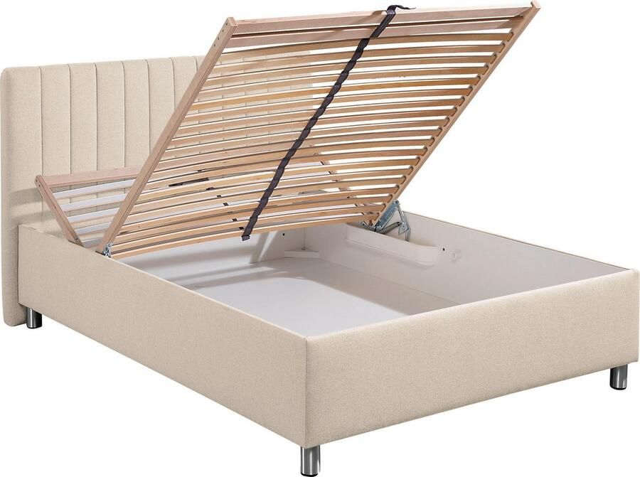 Maintal Gestoffeerd bed Kieferwald met bedlade optioneel met bonnell- of pocketveringmatras - Foto 2