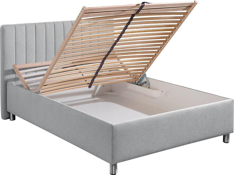 Maintal Gestoffeerd bed Kieferwald met bedlade optioneel met bonnell- of pocketveringmatras - Foto 2