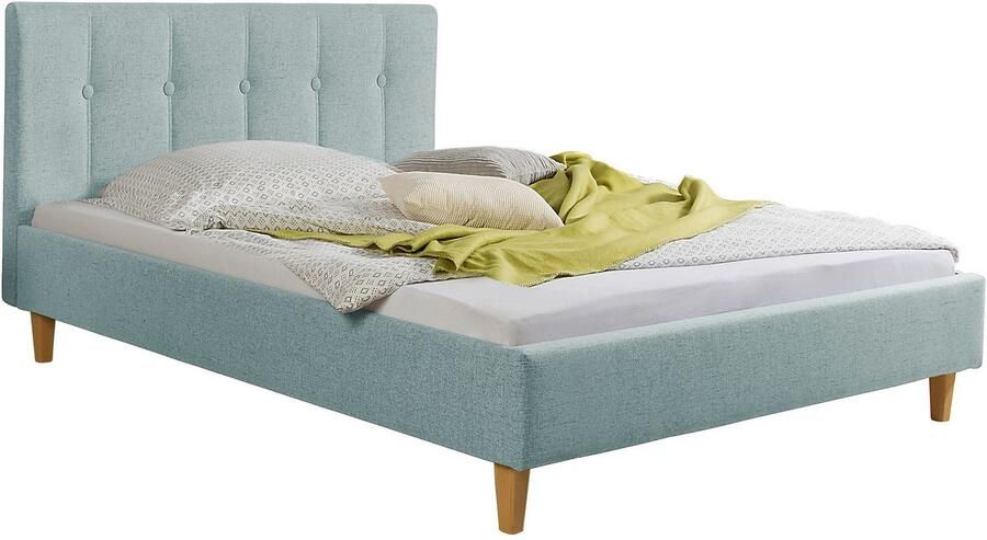 Maintal Gestoffeerd bed Leesburg Zijkanten van het bed zelf te monteren zonder bedkist - Foto 5