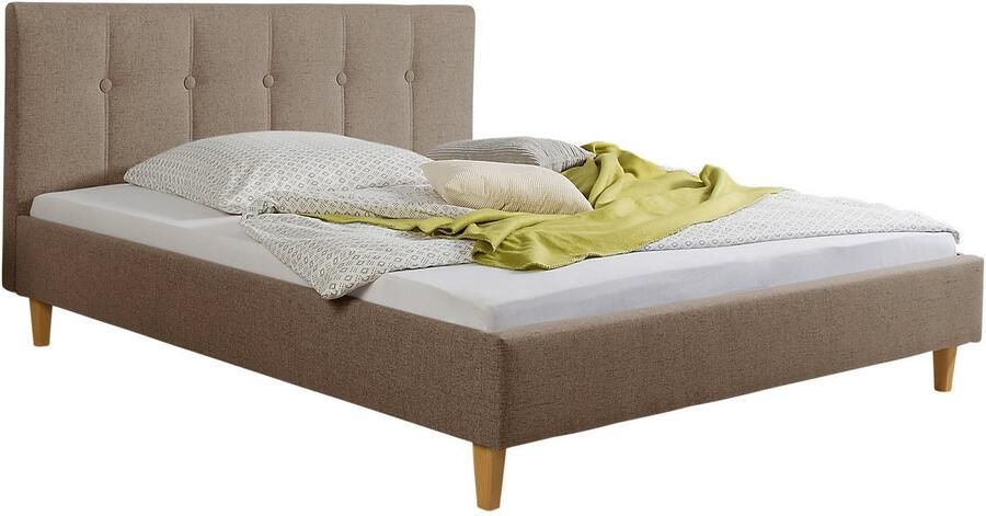 Maintal Gestoffeerd bed Leesburg Zijkanten van het bed zelf te monteren zonder bedkist - Foto 5