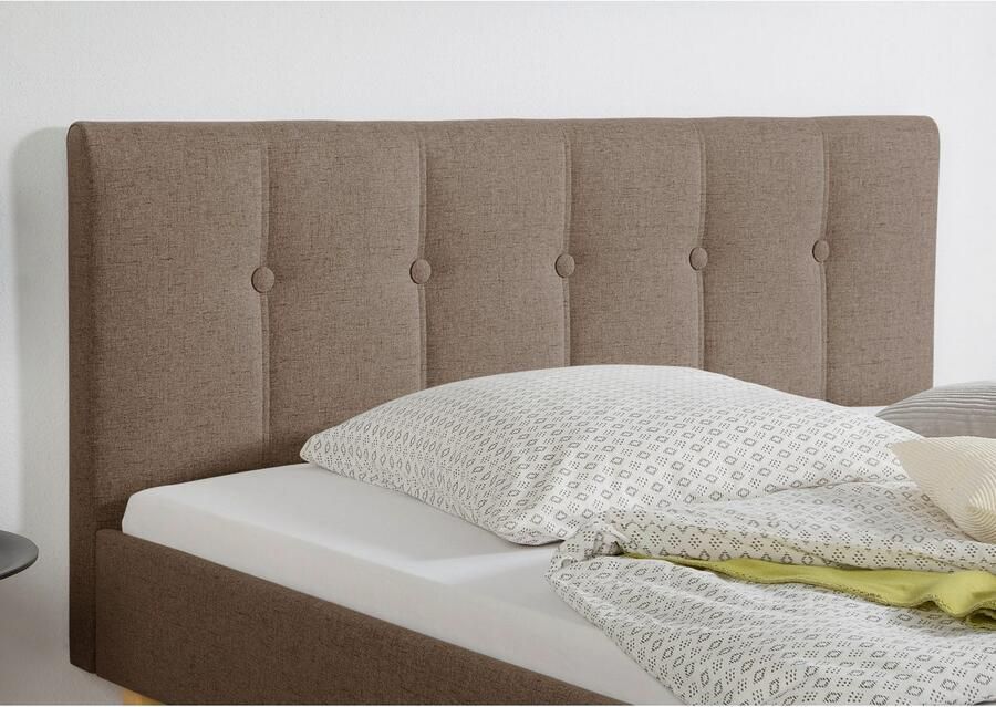 Maintal Gestoffeerd bed Leesburg Zijkanten van het bed zelf te monteren zonder bedkist - Foto 3