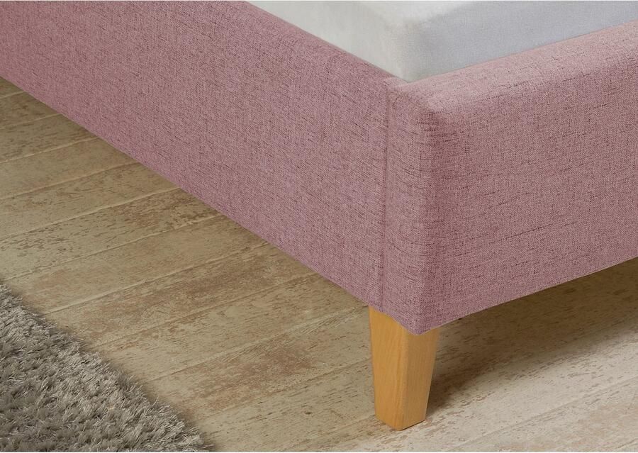 Maintal Gestoffeerd bed Leesburg Zijkanten van het bed zelf te monteren zonder bedkist - Foto 2