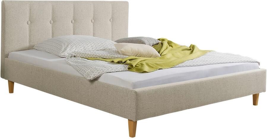 Maintal Gestoffeerd bed Leesburg Zijkanten van het bed zelf te monteren zonder bedkist - Foto 5