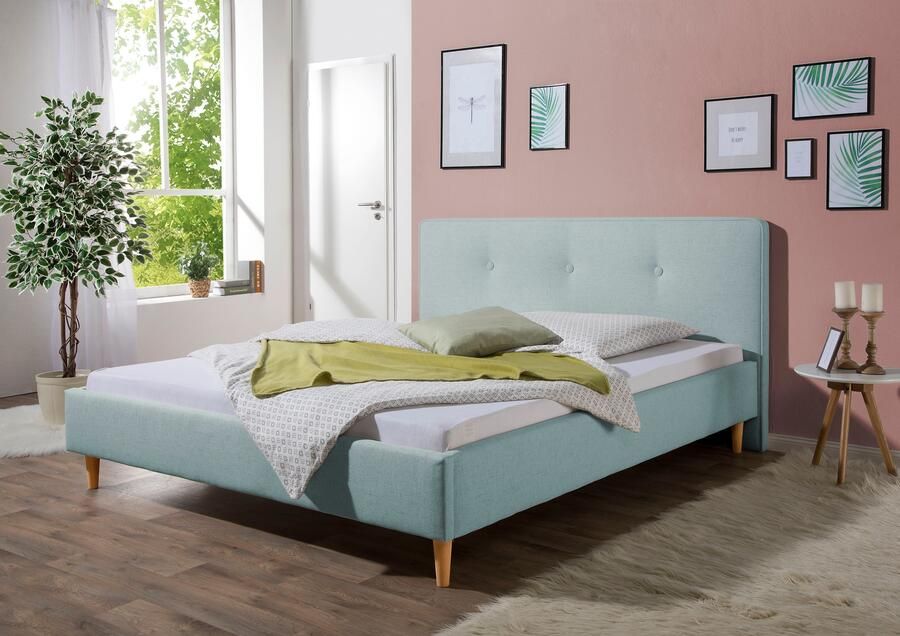 Maintal Gestoffeerd bed Lonepine Zijkanten van het bed zelf te monteren zonder bedkist - Foto 5