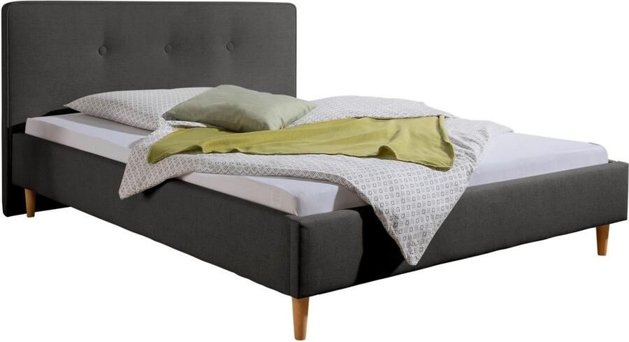 Maintal Gestoffeerd bed Lonepine Zijkanten van het bed zelf te monteren zonder bedkist - Foto 7