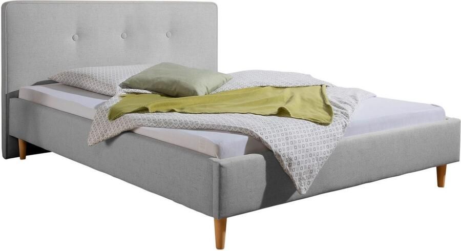 Maintal Gestoffeerd bed Lonepine Zijkanten van het bed zelf te monteren zonder bedkist - Foto 5