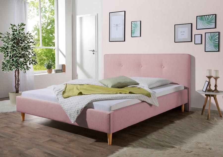 Maintal Gestoffeerd bed Lonepine Zijkanten van het bed zelf te monteren zonder bedkist - Foto 5