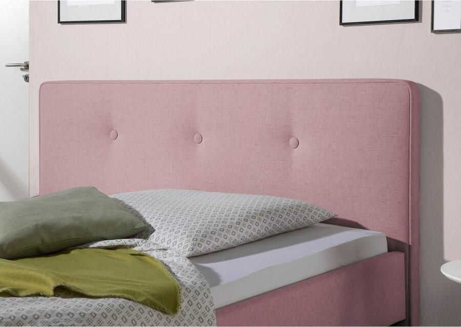 Maintal Gestoffeerd bed Lonepine Zijkanten van het bed zelf te monteren zonder bedkist - Foto 3