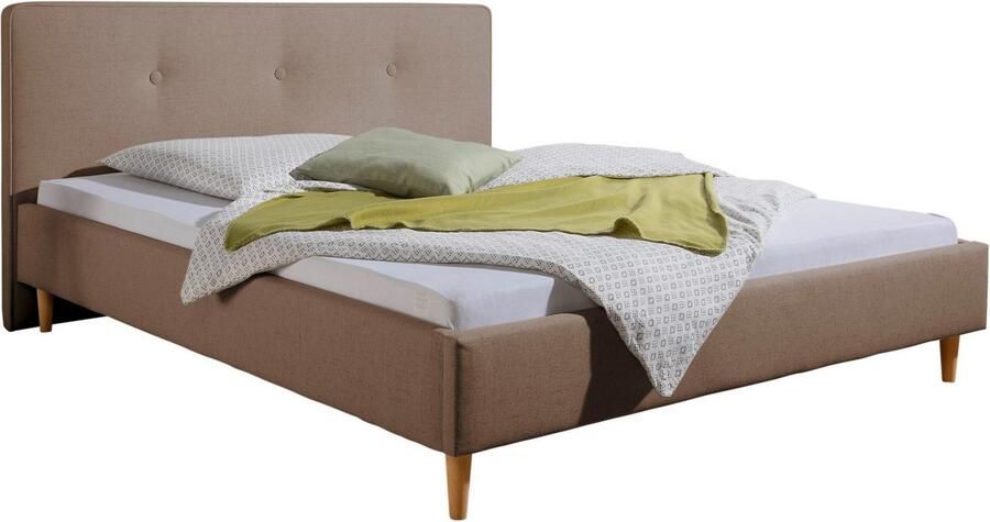 Maintal Gestoffeerd bed Lonepine Zijkanten van het bed zelf te monteren zonder bedkist - Foto 7