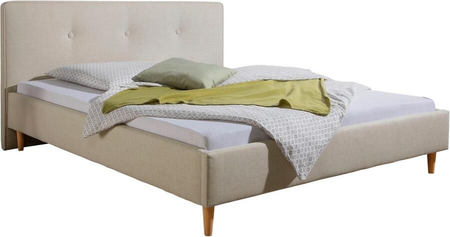 Maintal Gestoffeerd bed Lonepine Zijkanten van het bed zelf te monteren zonder bedkist - Foto 7