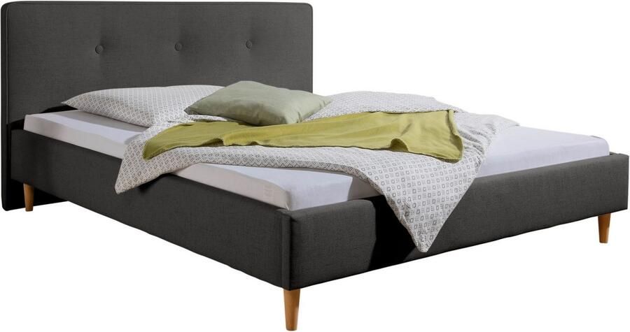 Maintal Gestoffeerd bed Lonepine Zijkanten van het bed zelf te monteren zonder bedkist - Foto 7