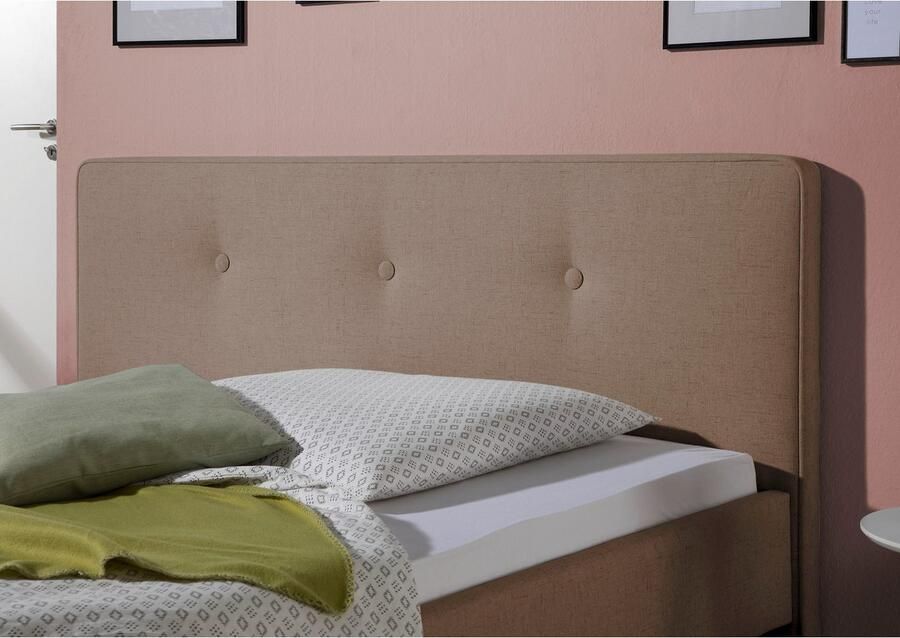 Maintal Gestoffeerd bed Lonepine Zijkanten van het bed zelf te monteren zonder bedkist - Foto 2